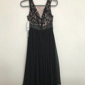 Eliza J Missy Black Dress Sz 4